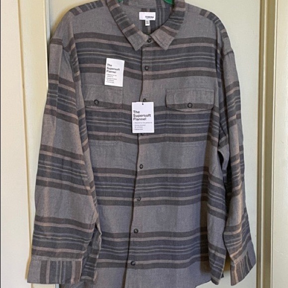 A Men's Long-Sleeve Flannel - Picture 1 of 3